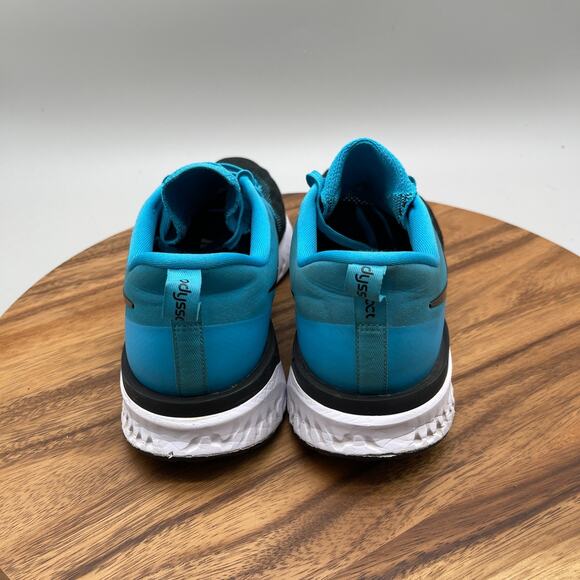 Nike Odyssey React 2 Flyknit Shoes Mens Size 10.5 Blue Running Comfort Walking main image 5